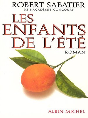 cover image of Les Enfants de l'été